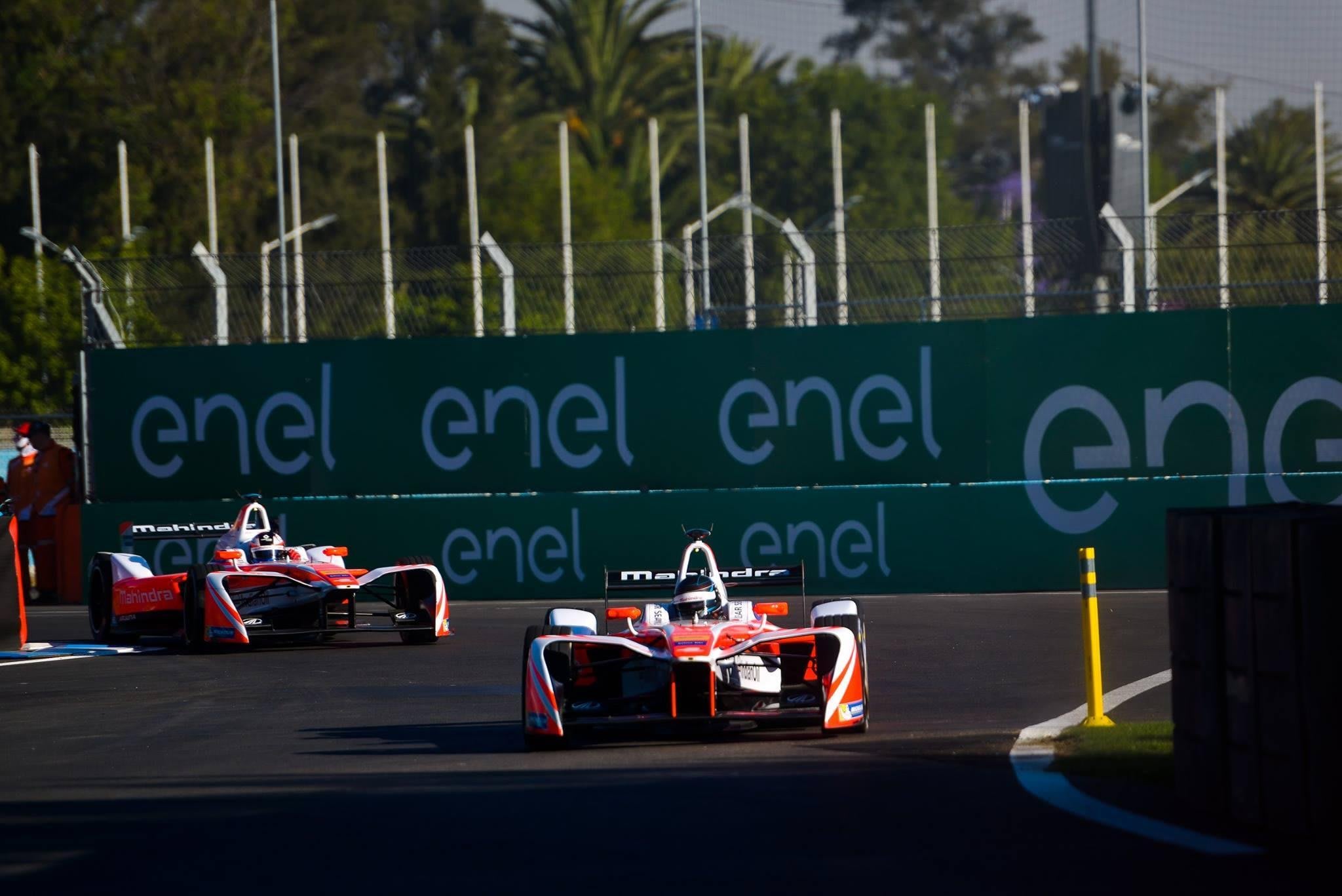 Foto de corrida da Formula E